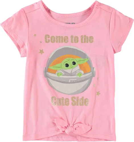 Miniatura 2 de Star Wars Girls Mandalorian The Child T-Shirt and Leggings Clothing Set - Baby Yoda Clothes