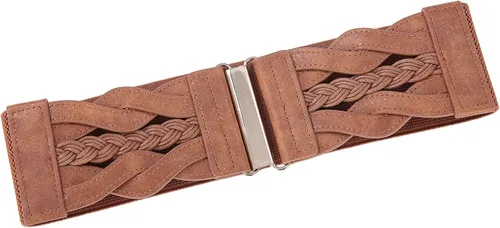Miniatura 4 de GRACE KARIN Cinturón elástico vintage ancho para mujer.
