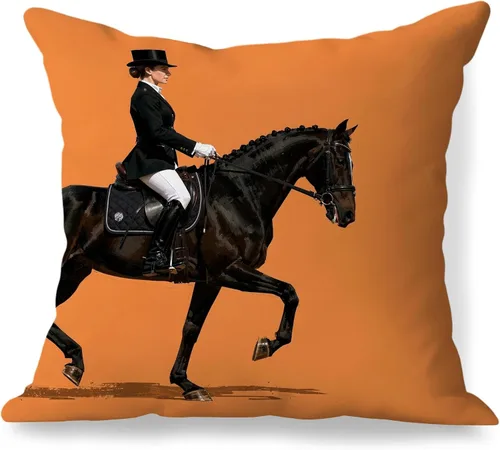 Miniatura 28 de Fundas de almohada de 12 x 20 pulgadas, regalos para amantes de los caballos, fundas de almohada lumbares decorativas para el hogar, sala de estar