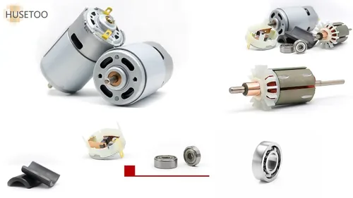 Miniatura 8 de Motor DC de 12V 775 - torque alto (máx. 20000 RPM) con doble rodamiento de bolas, ventilador de enfriamiento incorporado para actualización
