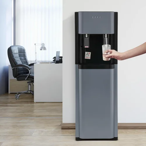 Miniatura 2 de Dispensador de agua de carga inferior, enfriador de agua de 5 galones con 3 ajustes de temperatura, dispensador de agua con funciones de calefacción