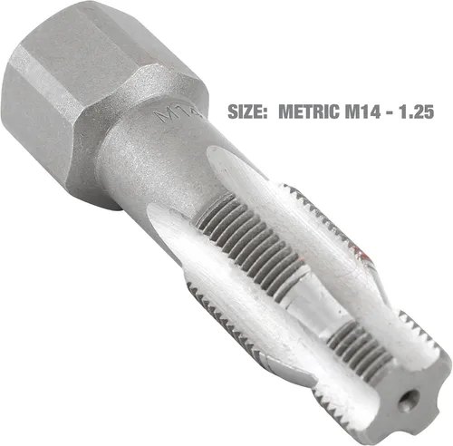 Miniatura 4 de OEMTOOLS 25647 Salvabujías de 5 Piezas, Escariador de Rosca M14-1.25 e Insertos de Rosca, Incluye 3 Insertos de Rosca, 1 Escariador y 1 Herramienta
