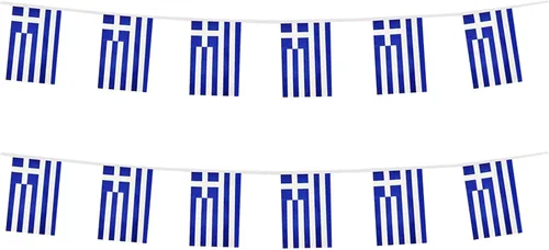 Miniatura 23 de Bandera de Francia Pequeña Mini Bandera Francesa Banner Decoraciones para Desfiles, Fiestas, Aulas, Jardines y Festivales (Francia)