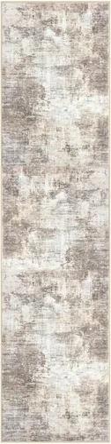 Miniatura 295 de IOHOUZE Alfombra abstracta lavable de 3 x 12 pies para pasillos, antideslizante para cocina, camino de entrada de lana sintética para interiores