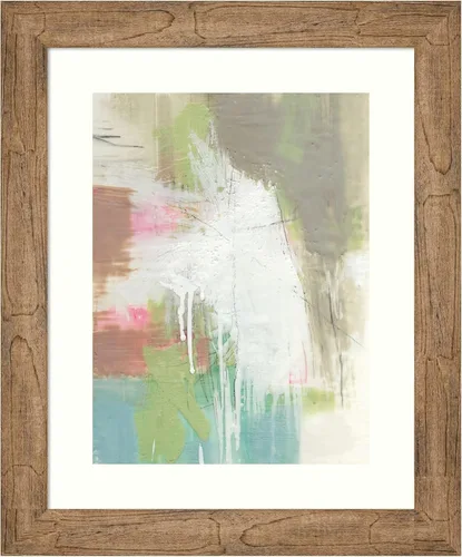 Miniatura 8 de Amanti Art Framed Wall Art Print 33x26 Retro Splash I by Jennifer Goldberger, Abstract Wall Art, Modern Contemporary Decor, Large Poster Painting