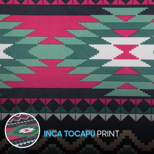 Miniatura 4 de BDK Fundas de asiento de coche Pink Inca para asientos delanteros, paquete de 2 - Juego de fundas de asiento delantero con estampado geométrico