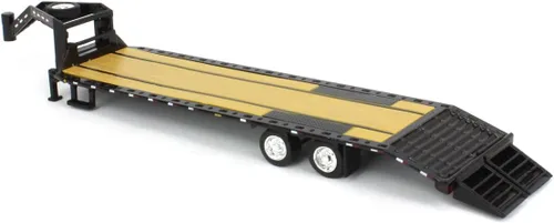 Miniatura 4 de Greenlight 30390 Remolque Gooseneck - Negro con Rayas de Conspicuidad Rojas y Blancas (Exclusivo de Hobby) Escala 1:64 Diecast para Adulto Unisex