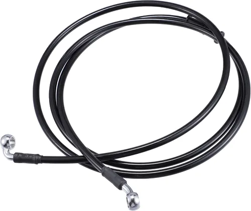 Miniatura 12 de X AUTOHAUX 31.5 in AN3 M10 Línea de freno hidráulico para coche, manguera de aceite, 28 ° 90 ° acero inoxidable para coche, motocicleta, motocross