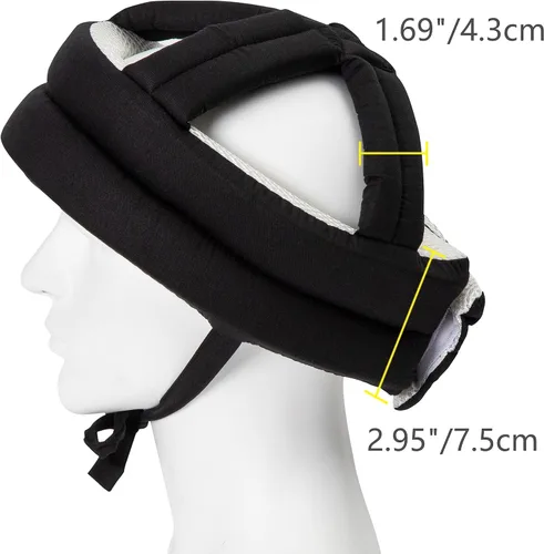 Miniatura 5 de Casco Protector Grueso y Suave para Adultos y Jóvenes, Protector de Cabeza para Mayores, Sombrero de Protección contra Caídas, Productos
