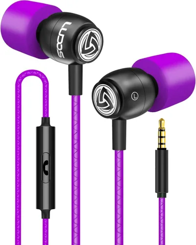 Miniatura 29 de Auriculares con cable Ludos Clamor, auriculares intraaurales, 5 años de garantía, auriculares con micrófono, auriculares con aislamiento de ruido