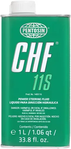 Pentosin 1405116 CHF 11S Fluido hidráulico sintético de larga duración para Audi, Bentley, BMW, Chrysler, Dodge, Jeep, Mercedes-Benz, Mini, Porsche,