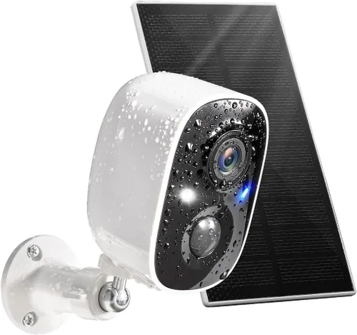 Miniatura 11 de GMK Cámaras de seguridad inalámbricas para exteriores, visión nocturna a color 2K, detección de movimiento AI, conversación de 2 vías, funciona
