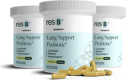 Miniatura 8 de resB Suplemento probiótico de apoyo pulmonar – Suplemento de salud pulmonar para fumadores, salud intestinal, apoyo inmunológico y digestivo