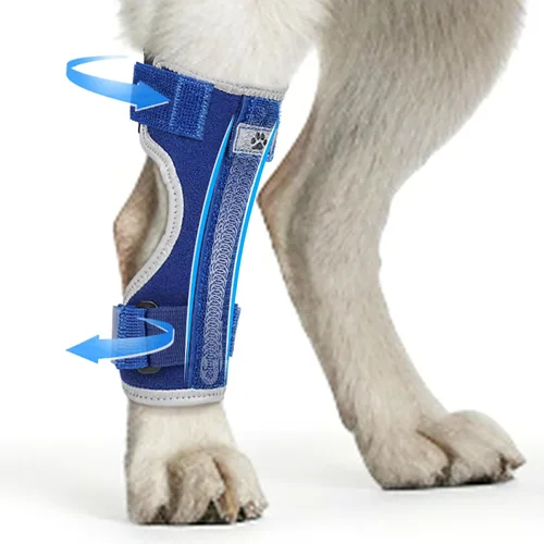 Miniatura 10 de Soporte para piernas de perro, soporte para piernas traseras caninas, alivia el dolor de esguinces, artritis, mejora la estabilidad, ayuda