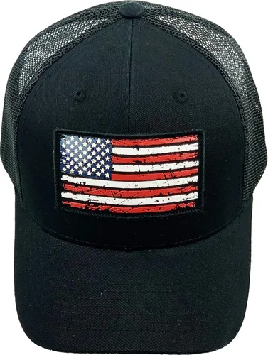 Miniatura 108 de KBETHOS Tactical Operator Collection USA Fishing Mesh Ballcap Flag Patch America Outdoors Trucker Baseball Cap