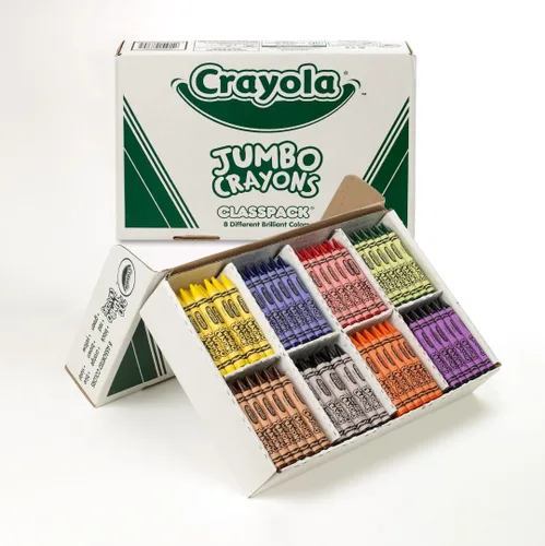Miniatura 3 de Crayola Crayones jumbo Classpack (200 unidades), crayones grandes para niños, suministros escolares a granel, suministros de arte esenciales
