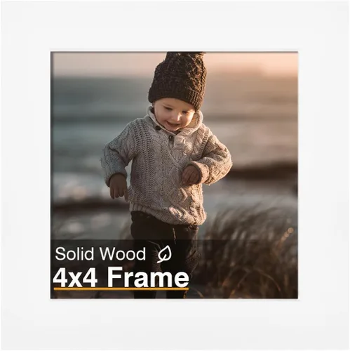 Miniatura 221 de KINLINK 3.5x5 Picture Frame, Ash Black Solid Wood Frame with Plexiglass for Table Top and Wall Mounting, Photo Frame for Horizontal or Vertical