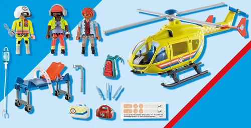 Miniatura 7 de Playmobil Helicóptero médico