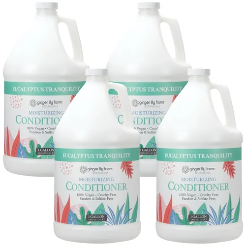 Miniatura 25 de Ginger Lily Farms Botanicals - Acondicionador hidratante para cabello seco, 100% vegano y libre de crueldad, aroma a pera de manzana, repuesto de 1