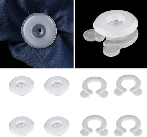 Miniatura 3 de ULTNICE Juego de 4 clips ajustables para sábanas de cama, sujetadores de sábanas para colchones ajustados y planos, accesorios de ropa de cama