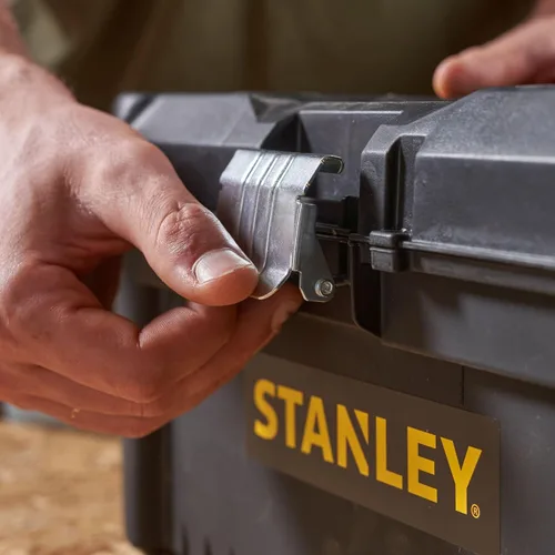 Miniatura 12 de STANLEY Caja de herramientas esenciales (16 pulgadas), solución de almacenamiento duradera con bandeja extraíble y organizadores