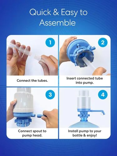 Miniatura 6 de Brio Bomba de agua potable manual universal (verde)