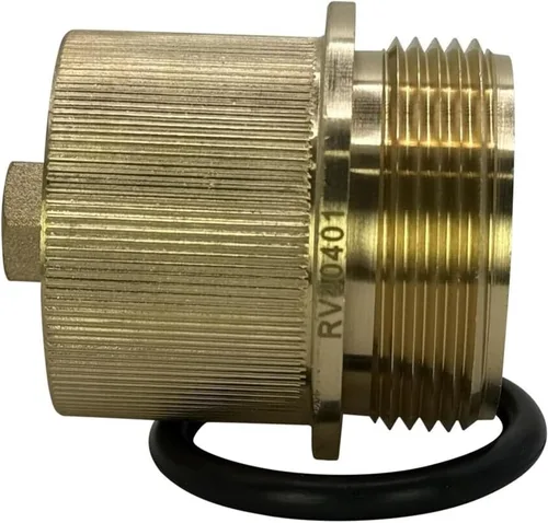 RV40401 X50 - Conjunto de tapa de tapón de drenaje de latón duradero de grado profesional | Reemplazo compatible para 190030 | Accesorio esencial de