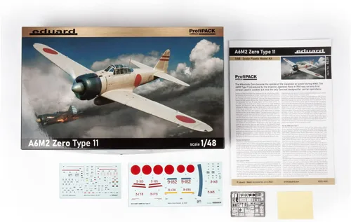 Miniatura 10 de Eduard Kit 1:48 Profipack - A6M2 Zero Tipo 11