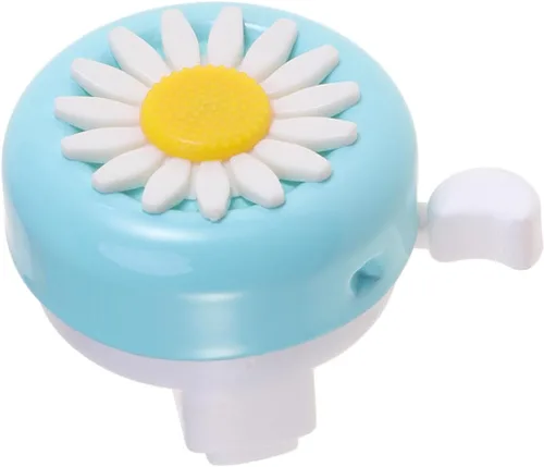 Wakauto 1 campana de bicicleta de hierro fuerte seguro patrón de crisantemo lindo anillo de bicicleta Bell accesorio de bicicleta para niños niños 1