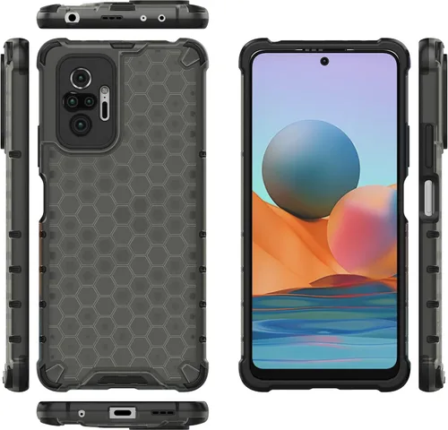 Miniatura 125 de Funda para Xiaomi Poco M5s 4G, Funda para Redmi Note 10 4G / Note 10S 4G / Note 11 SE (India) Case Case 2 en 1 Funda para teléfono Blanco