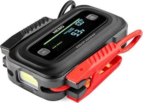 Miniatura 10 de NEBO Assist 1000XP - Arrancador portátil de batería de coche Caja de arranque de 24.4Wh, reinicia coches y vehículos todo terreno de 12V, 25