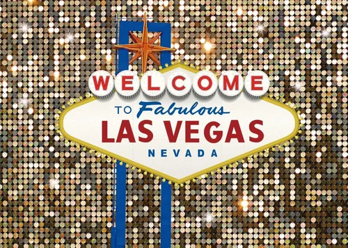 Miniatura 2 de Bienvenido a Las Vegas, telón de fondo fabuloso casino noche póker fiesta temática de película fondo de fotografía dorado disfraz de baile