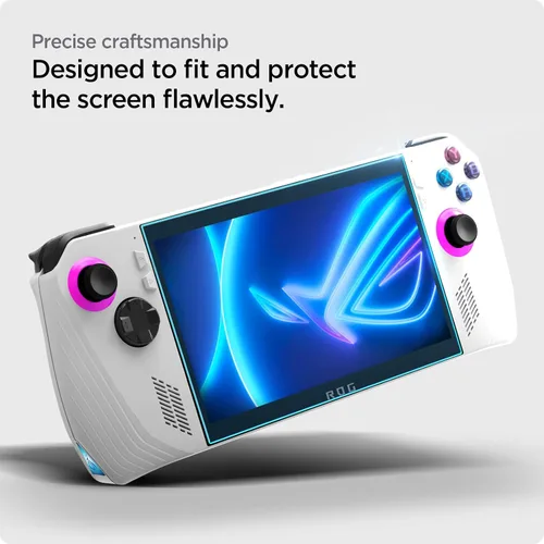 Miniatura 5 de Protector de pantalla de vidrio templado Spigen [GlasTR EZ FIT] diseñado para ASUS ROG Ally
