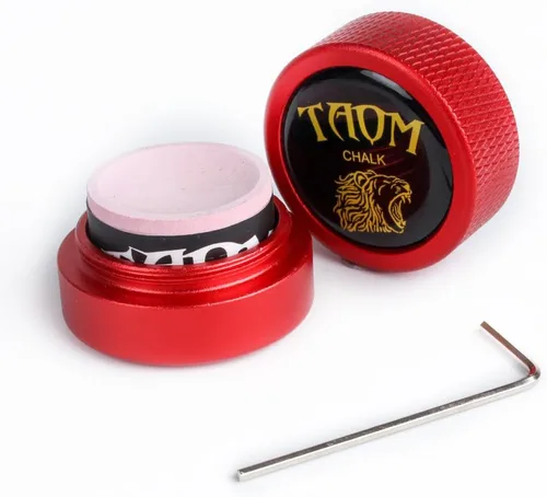Miniatura 36 de TAOM - Soporte para tiza de billar, herramienta práctica redonda, accesorios de billar, mini estuche magnético para punta de tiza, contenedor