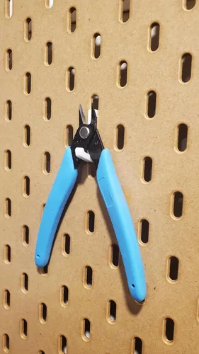 Miniatura 3 de Paquete de ganchos para tablero de clavijas 'Just Hanging', compatibles con tablero de clavijas IKEA SKADIS, gancho de exhibición SKADIS