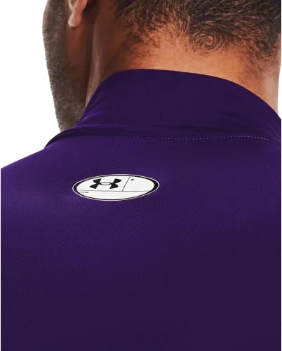 Miniatura 4 de Under Armour ColdGear - Camiseta de compresión para hombre, con cuello alto falso