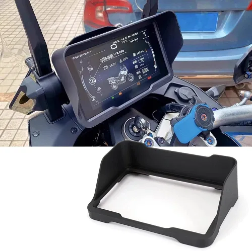 Nuevos accesorios de motocicleta instrumento valla visera cubierta protectora negro para CFMOTO 800 MT 800MT 800mt cubierta de instrumento 2021 2022