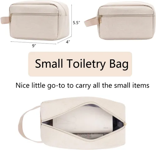 Miniatura 6 de MINKARS Bolsa Weekender, Beige, Bolsa de fin de semana con compartimento para zapatos