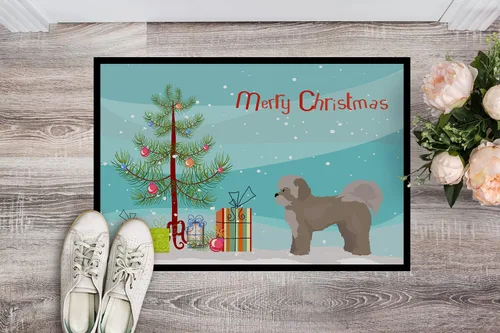 Miniatura 149 de Caroline's Treasures CK3799MAT Akita Shepherd - Tapete de árbol de Navidad de 18 x 27 pulgadas, tapete para puerta delantera, interior y exterior
