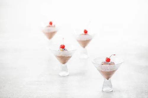 Miniatura 2 de Fortessa Jupiter - Vaso de Martini con cuentas y reborde de 11.5 onzas (juego de 2), transparente