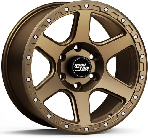 Miniatura 8 de RockTrix RT112 rueda de 17 pulgadas compatible con Ford F150 2009-2021 (todas las versiones incluyendo Raptor) patrón de pernos de 6 x 135, 17 x 9