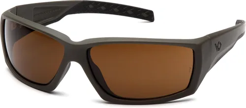 Miniatura 10 de Venture Gear Overwatch - Gafas de sol de seguridad para disparos, lente antivaho gris bosque Negro / bronce