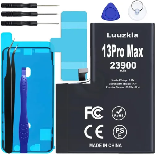 Miniatura 24 de Batería de 23900 mAh compatible con iPhone 11, nueva actualización, repuesto de batería de gran capacidad, compatible con iPhone 11, con kits