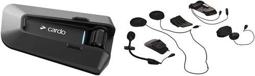 Miniatura 10 de Cardo PACKTALK Edge - Auriculares de comunicación Bluetooth para motocicleta con intercomunicador - Paquete individual & kit de casco unisex adulto