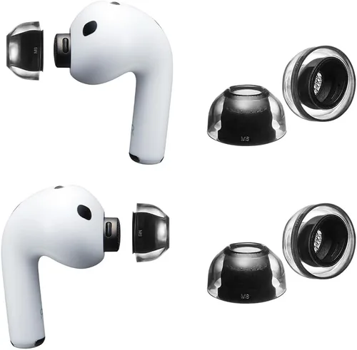 Miniatura 15 de XELASTEC 2 Puntas de Reemplazo para AirPods Pro 3 – Material Adaptable al Calor Corporal, Sellado Sin Costuras, Filtro Micro de 12 Agujeros, Puntas