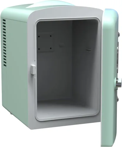 Miniatura 5 de Frigidaire EFMIS171 Mini refrigerador retro portátil personal - Ideal para casa, oficina o dormitorio - Incluye asa de transporte, cargador de Verde