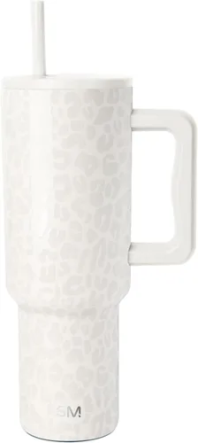 Miniatura 49 de Simple Modern Vaso Trek de 40 oz con Asa y Tapa con Pajilla Vaso de Viaje Aislado de Acero Inoxidable Apto para Portavasos Slumberland