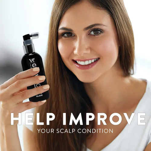 Miniatura 6 de Grow More® Elixir - Suero para el crecimiento del cabello sin enjuague para un cabello de aspecto más grueso y una mejor condición del cuero