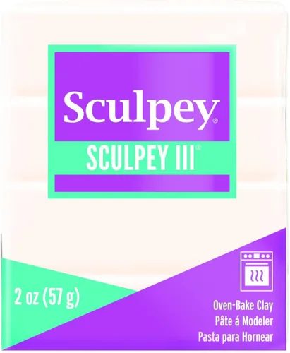 Miniatura 5 de Arcilla polimérica Sculpey III, Polyform de 2 onzas Beige