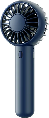 Miniatura 7 de Gaiatop Mini ventilador portátil, pequeño y potente, diseño lindo de 3 velocidades, ventilador de mano personal y escritorio con base, ligero